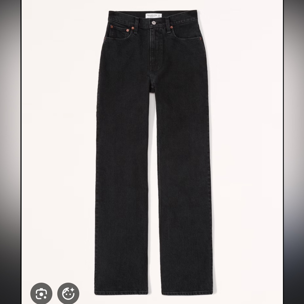 Abercrombie 90s relaxed fit high rise